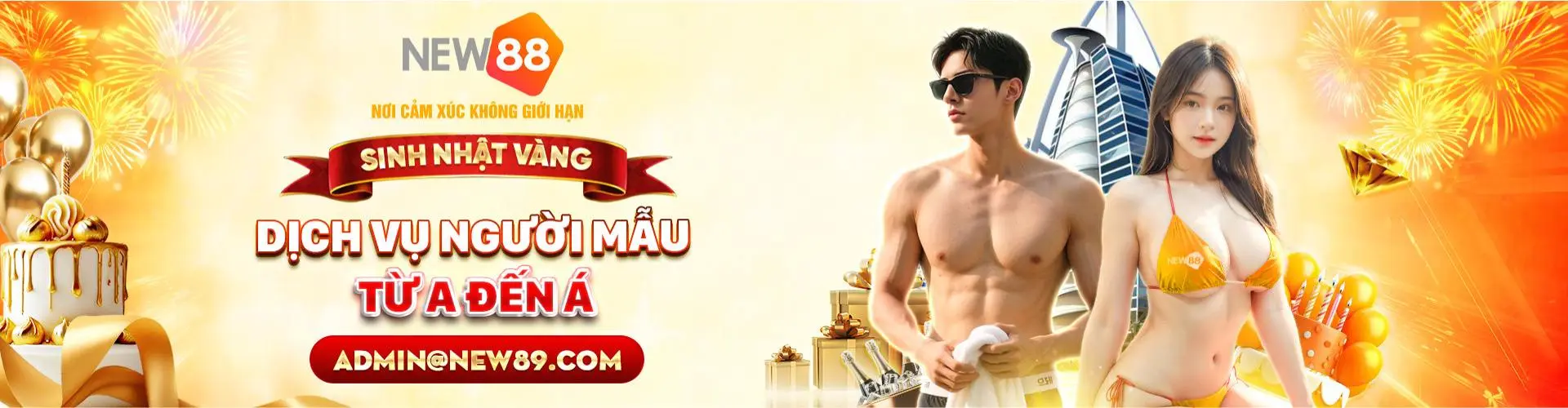 Dịch vụ người mẫu tại New88